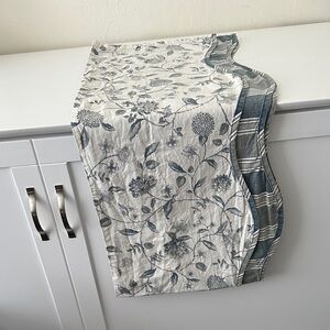 Waverly Extra Wide Scalloped Valance for Double Windows or Sliding Glass Door